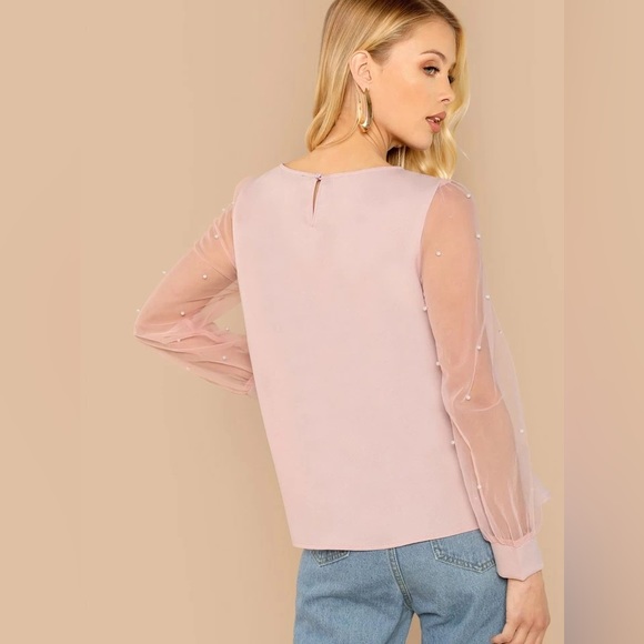 Pink Pearl Blouse - Picture 2 of 6